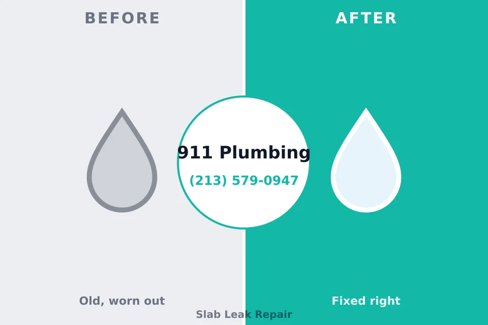 Before and after: plumbing company Westfield, MA